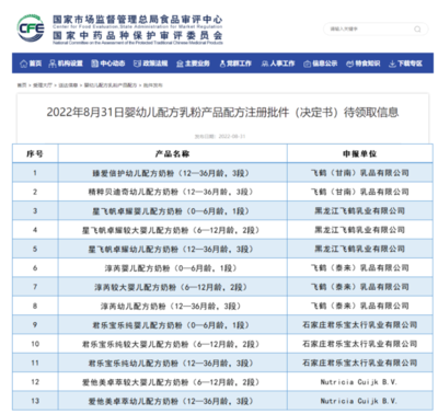母嬰行業動態 美贊臣三款奶粉通過新國標注冊；可靠護理營收報告發布；優然牧業半年報聚焦嬰幼兒配方乳粉市場